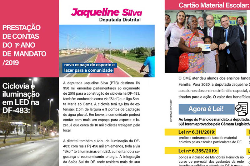 Prestação de contas do 1º ano de Mandato