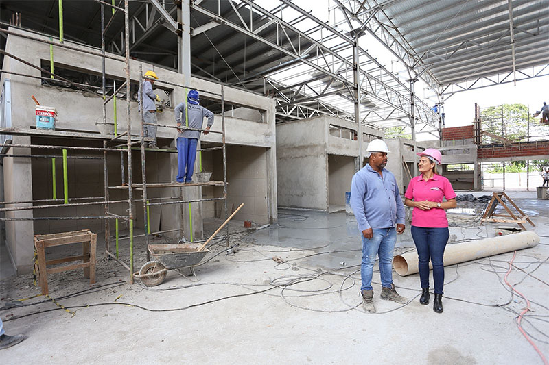 Feira Central de Santa Maria avança e se aproxima da conclusão