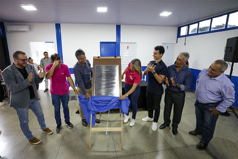 Inauguração do Salão Comunitário do DVO