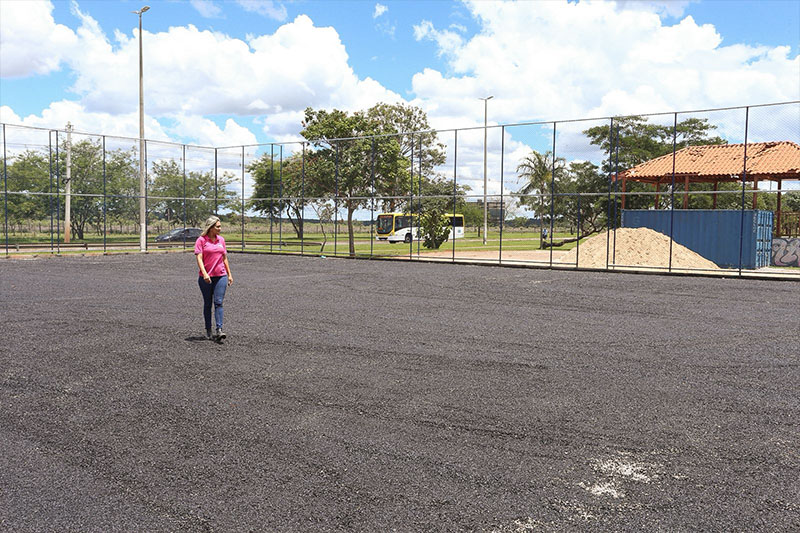 Praça Central de Santa Maria será inaugurada com campo sintético e quadra de areia